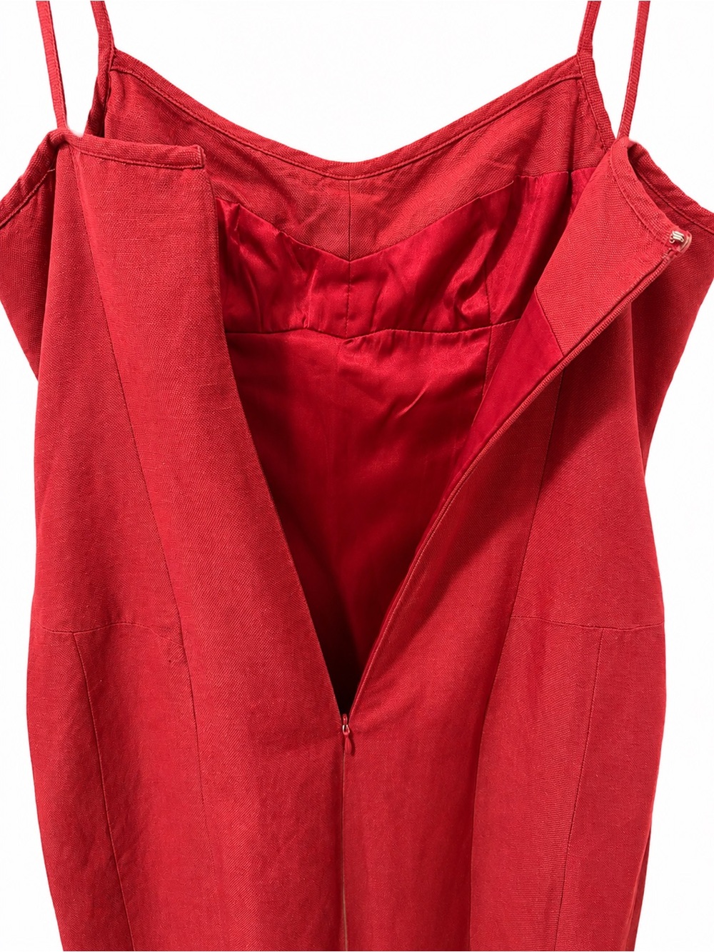 Sandra Angelozzi Spaghetti Strap Bustier Dress Sz 38 Siren Vixen Coquette Y2K - Picture 6 of 13